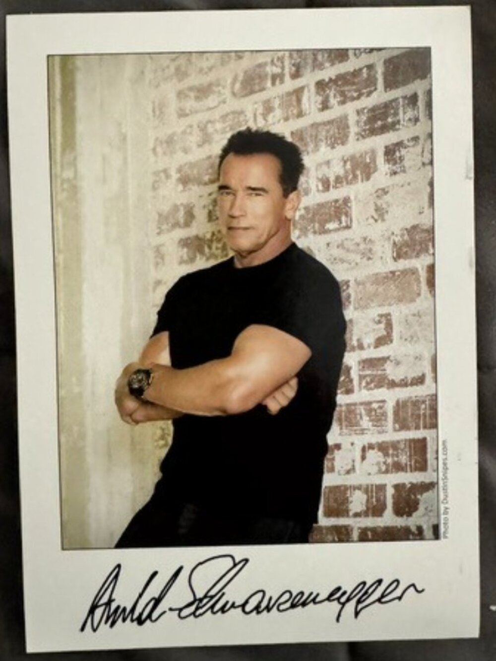Arnold Schwarzenegger Autographed Photo